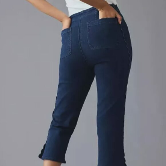Maeve High-Rise Pedal Pusher Jeans by Anthropologie - Picture 4 of 5